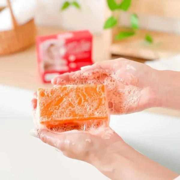 Original AURA Miracle Carrot Soap -160g- Skin Dark Spots White Aura Soap - Image 2