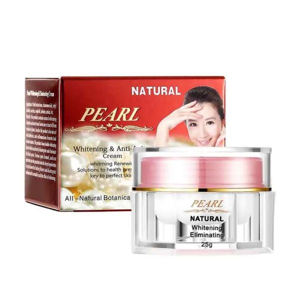 Best Natural Pearl Whitening & Anti Aging Cream 25gM