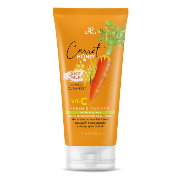 AR CARROT HONEY RICE MILK FOAMING CLEANSER 150G